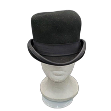 Load image into Gallery viewer, Reed Hill 90% Wool Bowler Hat Size 6 3/4 Black
