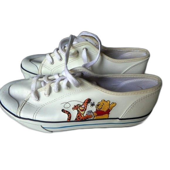 Winnie The Pooh Platform Shoes 90'S Size 8.5