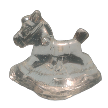 Load image into Gallery viewer, Crystal Rocking Horse Candle Holder Heavy~Henriksen Imports of San Francisco
