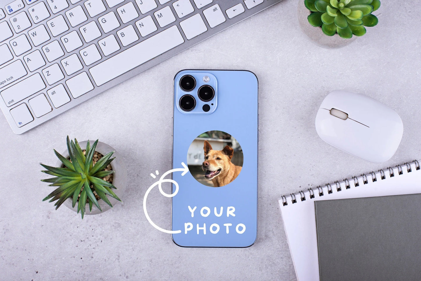 Personalized Custom Phone Grip your logo or photo buy 1 or ask for a quote for multiples