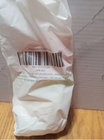 Women's Crew, Ringmaster of The Shit Show (Orange) (Women's Shoe Size 5-10)