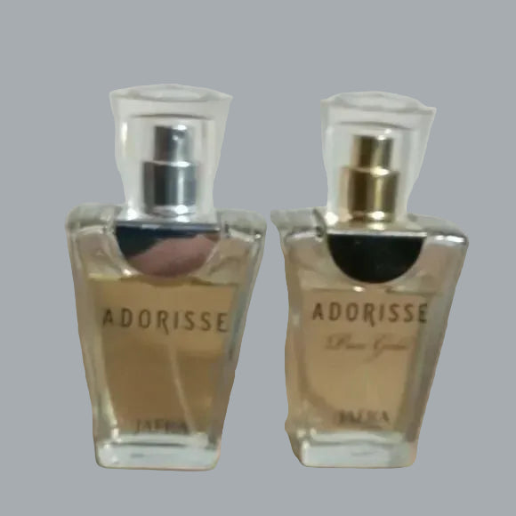 ADORISSE & ADORISSE Pure Gold Perfume Lot of 2 INCRA Spray Bottles 70%