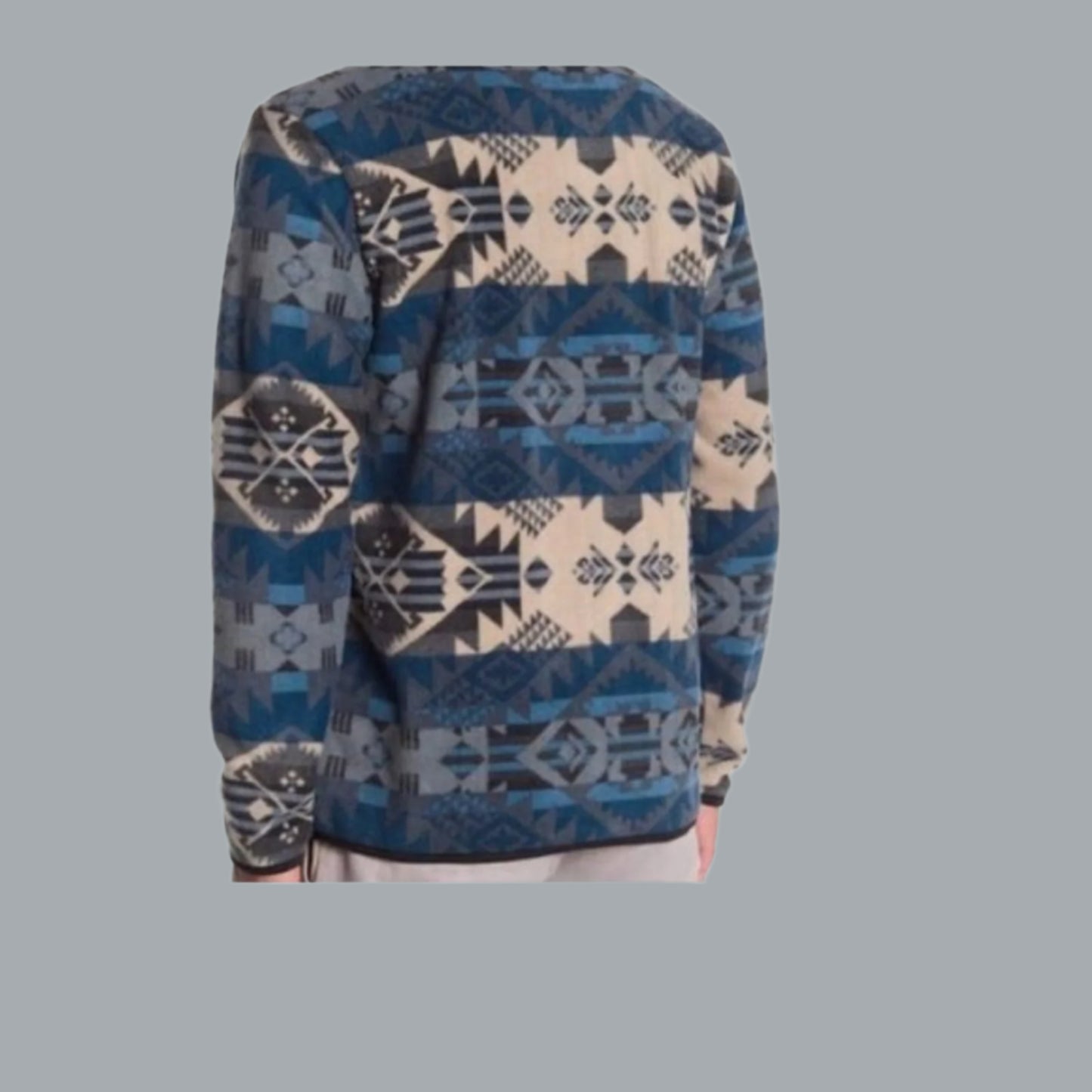 Arizona Polar Half Zip Pullover sweater made from 100% recycled polyester Large