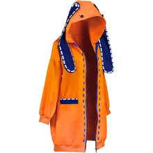 Load image into Gallery viewer, Han shan Runa Yomozuki Cosplay Costume Orange with with Ears Twin  XS
