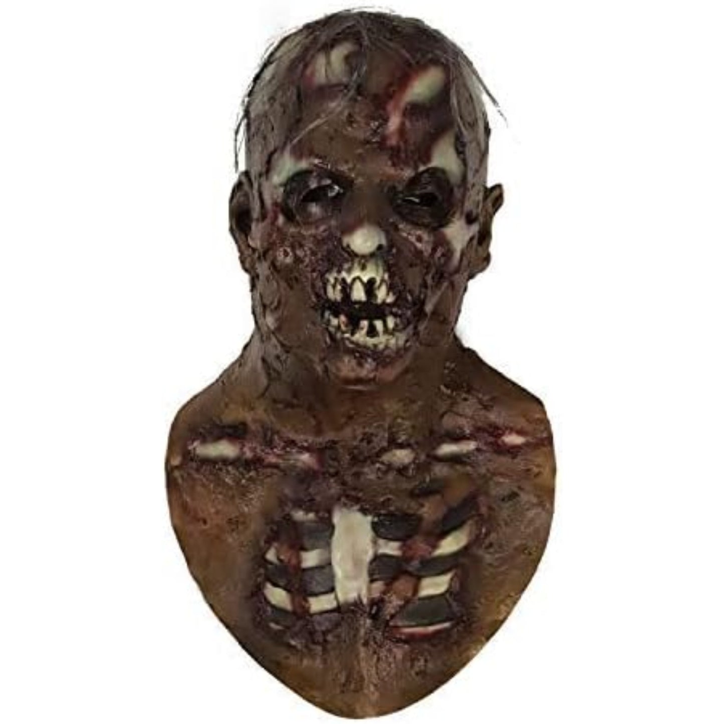 Scary Mask Latex Halloween Costumes Rubber Zombie