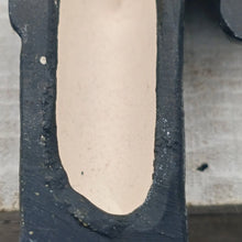 Load image into Gallery viewer, Vintage Plaster Flintlock Pistol Hand-Painted Ornate Wall Display Prop 7.5&quot; MCM
