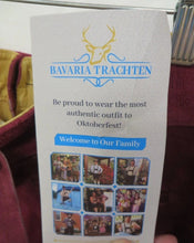 Load image into Gallery viewer, NWT Bavaria Trachten Red Leather Lederhosen Women’s 16 EU 48 Oktoberfest
