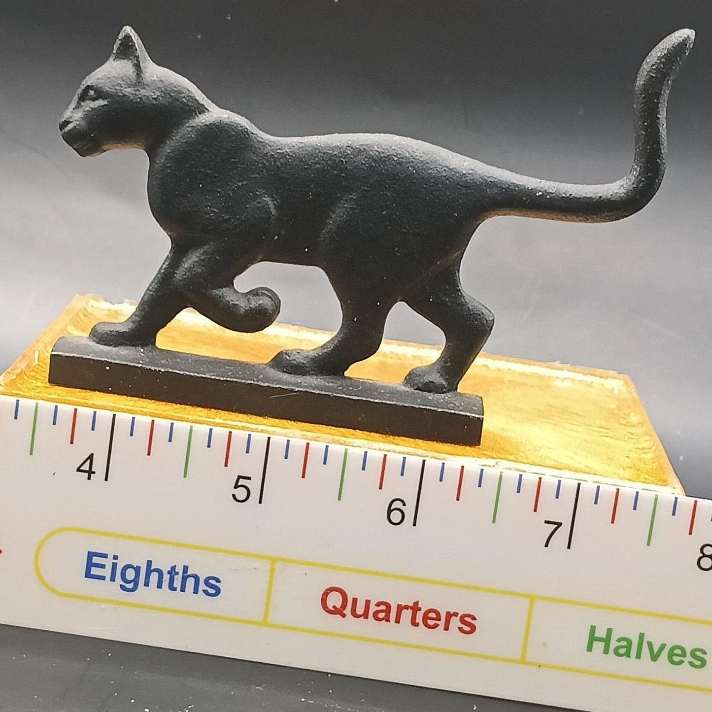 Boot Scraper - No Box Curio Cabinet Cat by Franklin Mint Retired