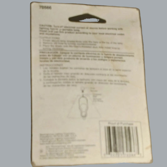 Vintage Westinghouse Brass Lamp Finial Acorn 70566 NOS Carded