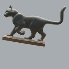 Load image into Gallery viewer, Boot Scraper - No Box Curio Cabinet Cat by Franklin Mint Retired
