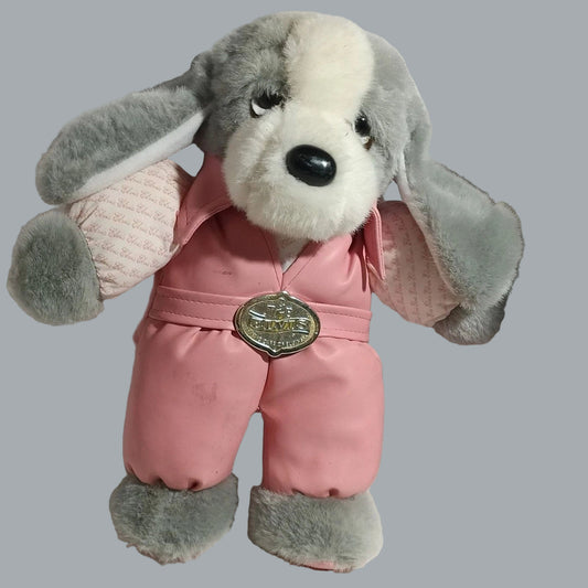 Elvis Pink Jumpsuit Hound Dog Plush Stuffed Animal No Voice Box Vintage