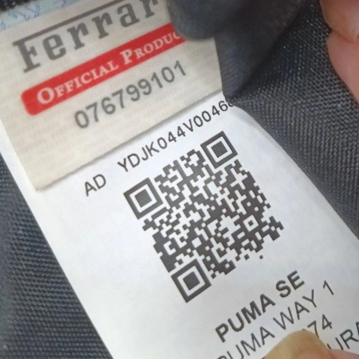 Puma Ferrari Race Shoulder Bag Pre-owned Licensed