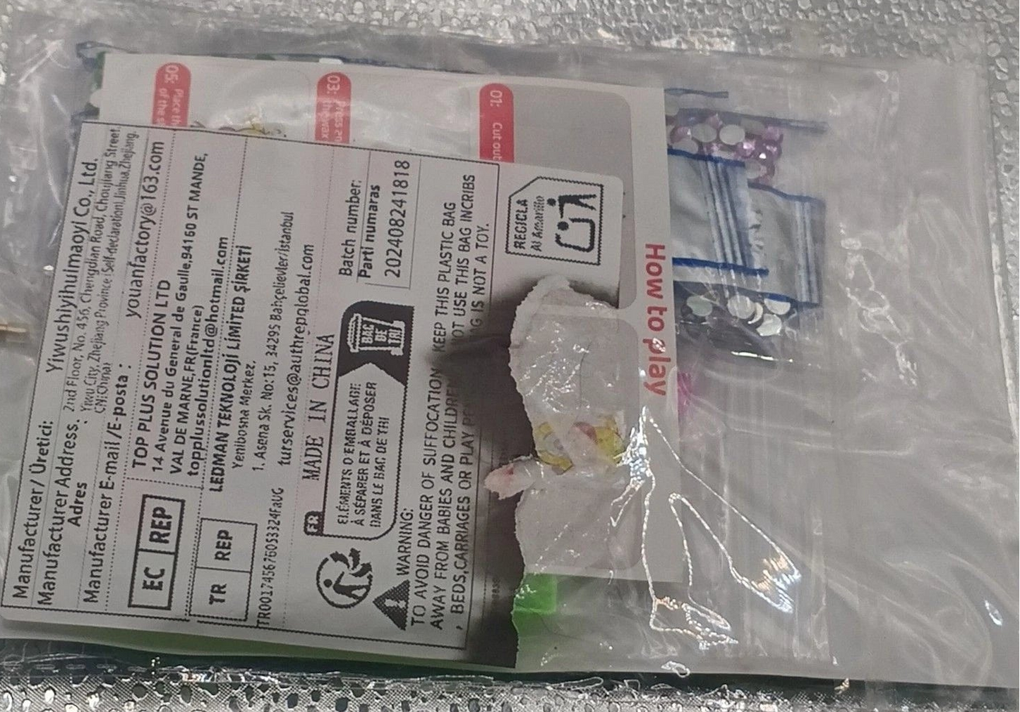 12-Pack 5MM Diamond Painting Stickers | Laser Plant & Animal Designs