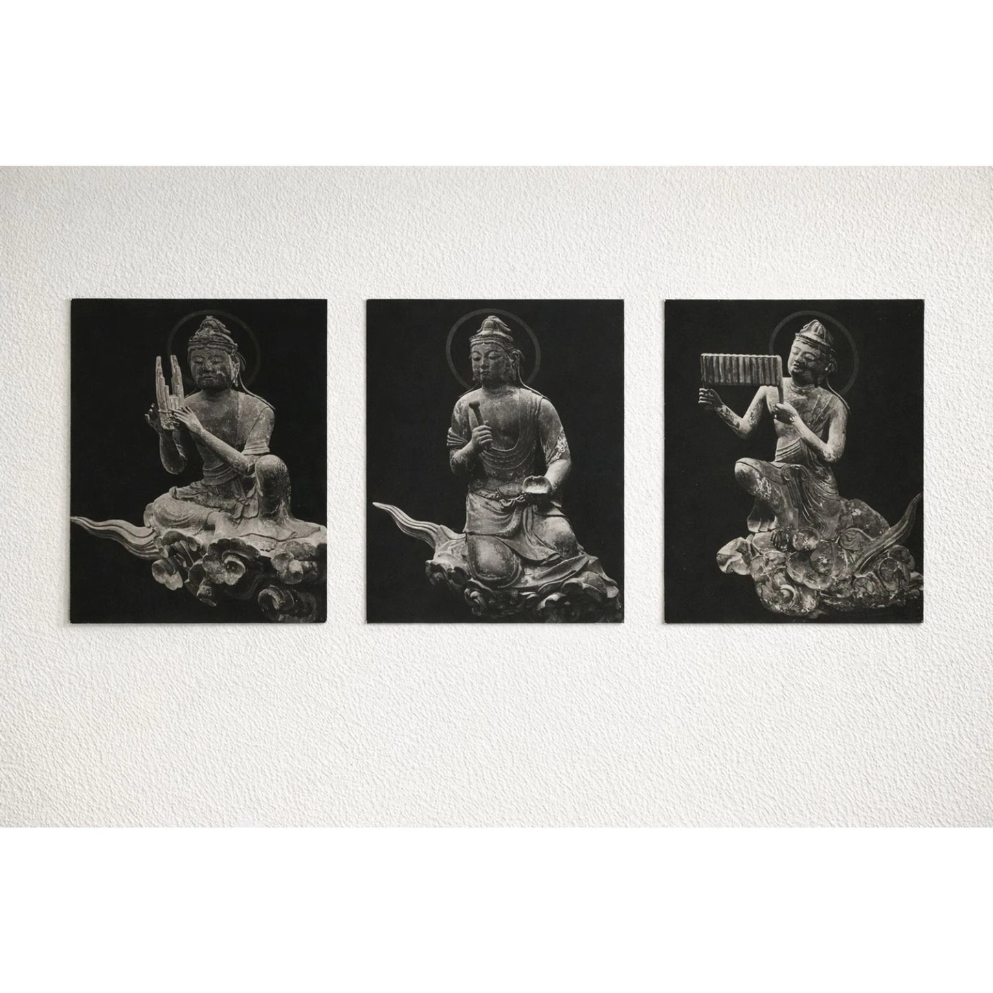 Byodo-in Phoenix Hall Japan Photo Portfolio 3 Loose Plates 12x9.5"