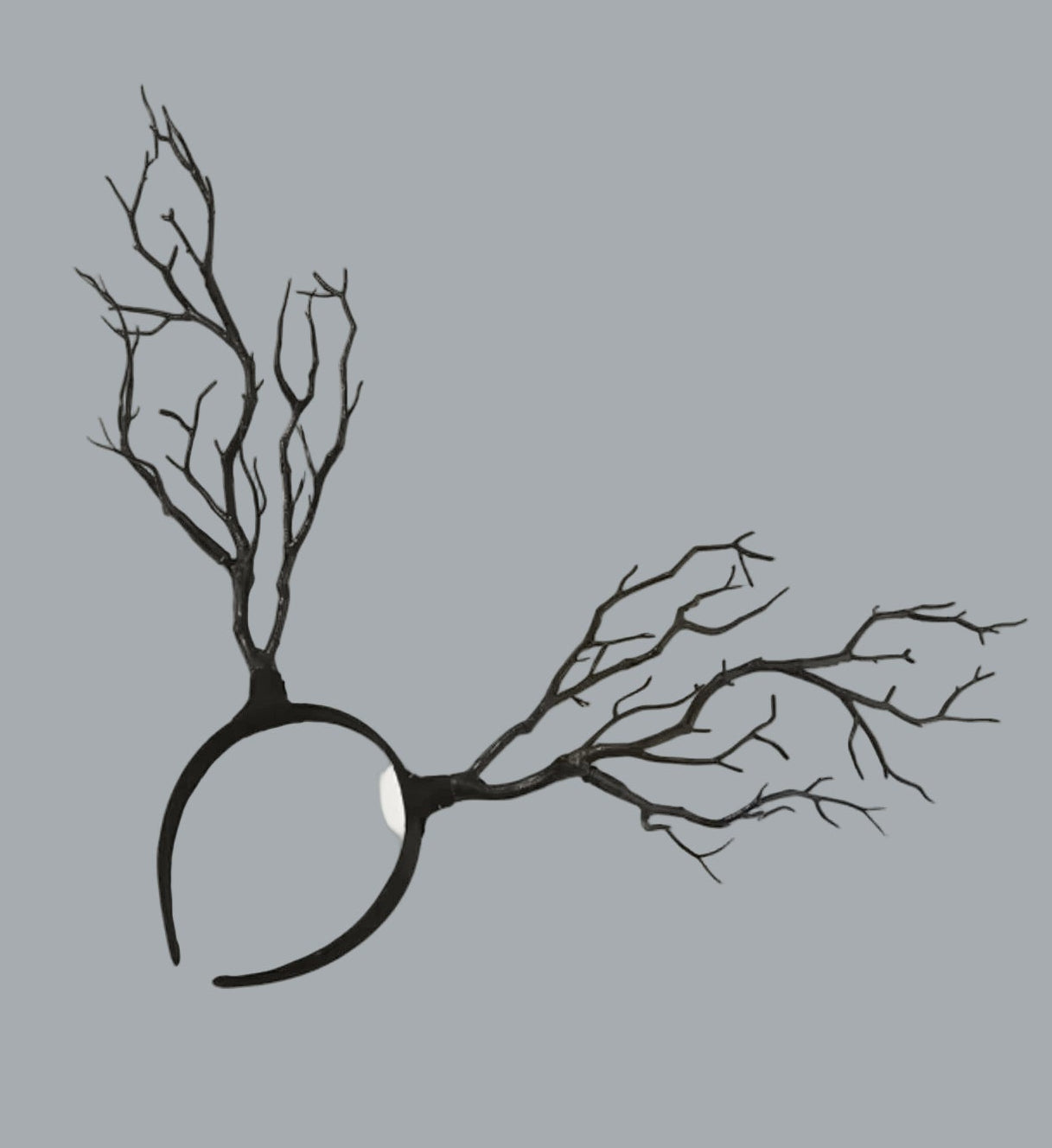 Gothic Black Tree Branch Antler Headband | Fantasy, Cosplay & Renfaire Accessory