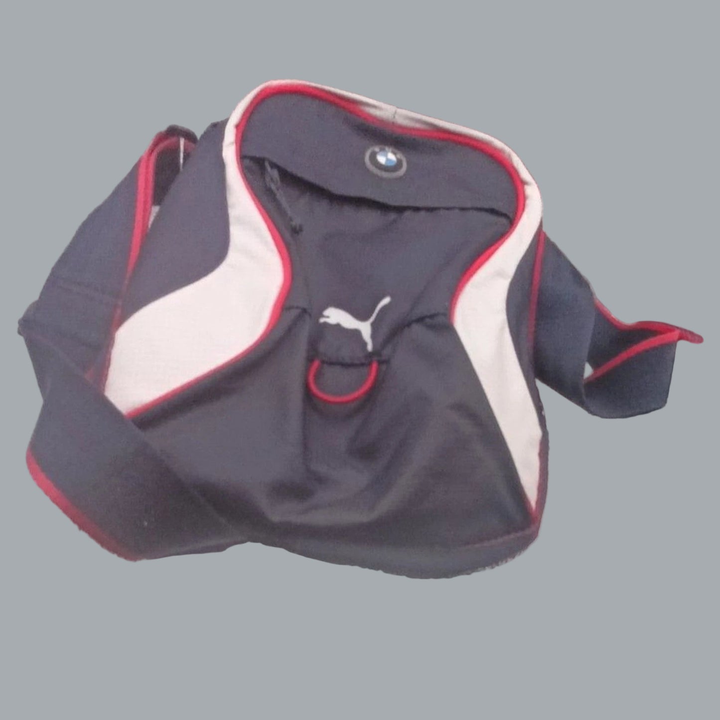 Puma BMW Motorsport Cross Body Bag Pre-owned 12"x10"