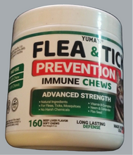 Load image into Gallery viewer, 100% Natural Flea and Tick Prevention Chewable Pills for Cats, Made In USA
