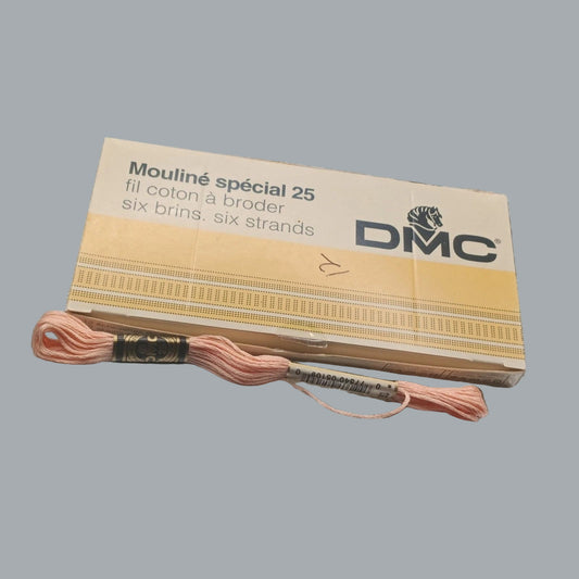 Vintage New Old Stock DMC 353 Mouline Special 25 Embroidery Floss Box of 12
