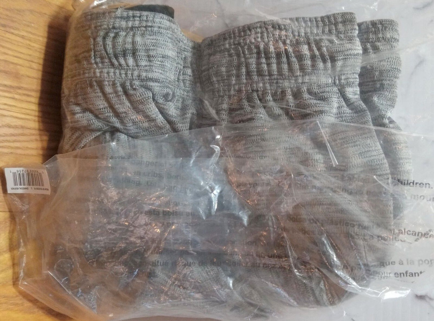 Reebok Men's Drawstring Shorts Athletic Running Cool Down Charcoal Heather Large