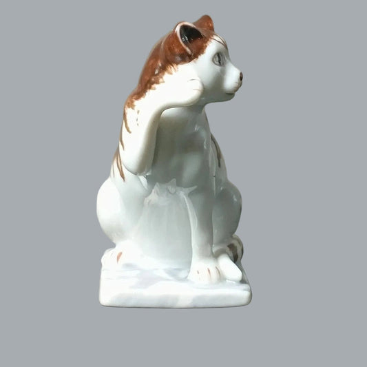 Franklin Mint 18th Century German Style Curio Cat 1988