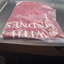 Load image into Gallery viewer, Treat People With Kindness LARGE Dark Red / Burgundy T-Shirt 2X lookface
