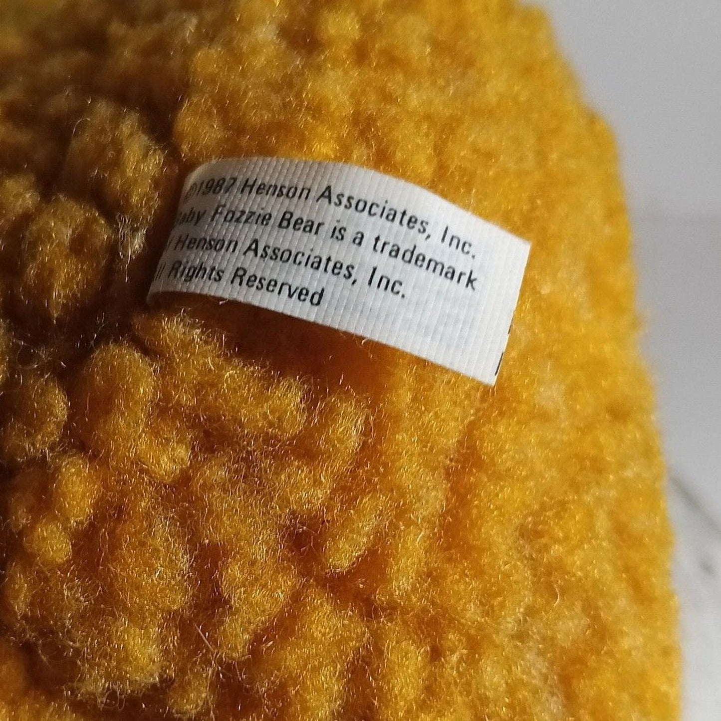 1988 McDonalds Muppet Babies Baby Fozzie Bear & Kermit Plush Toys