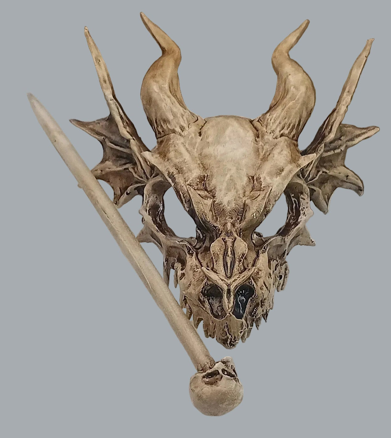 Viking Skull Hairpin Gothic Punk Resin Accessory 5x3.5 – Ren Faire Cosplay