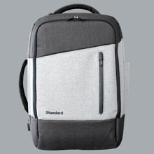 Load image into Gallery viewer, Daily Backpack 18L Laptop Bag Work &amp; Travel Black Gray 19&quot;x14&quot;x6&quot; New Durable
