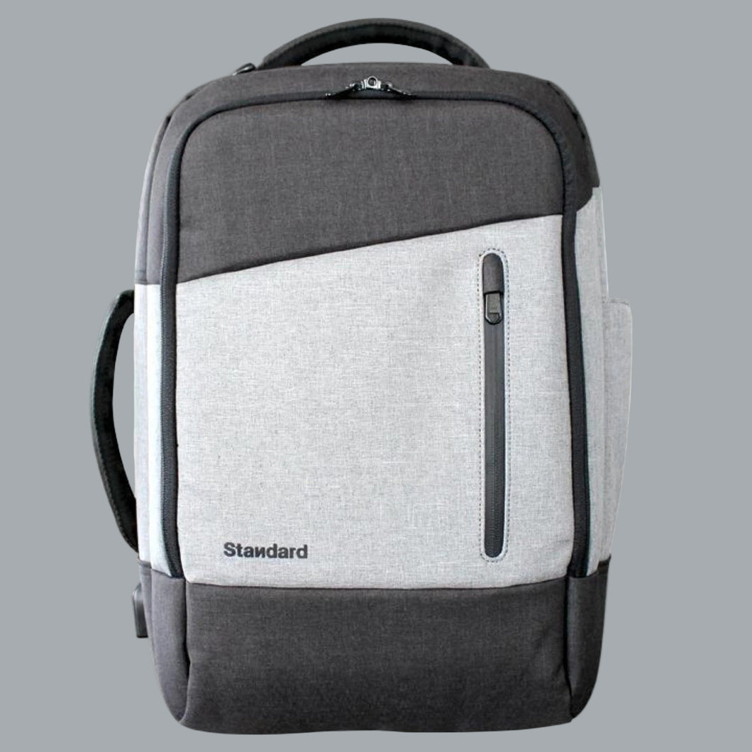 Daily Backpack 18L Laptop Bag Work & Travel Black Gray 19