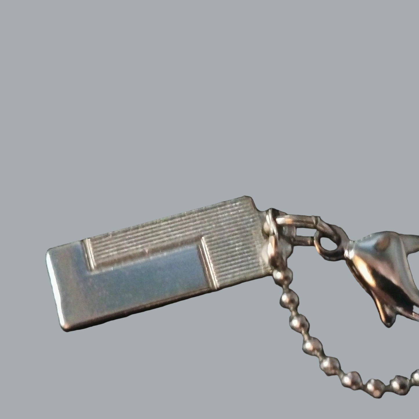 The Limited Silver Crystal Bar Pendant Necklace | Minimalist Sparkle Jewelry