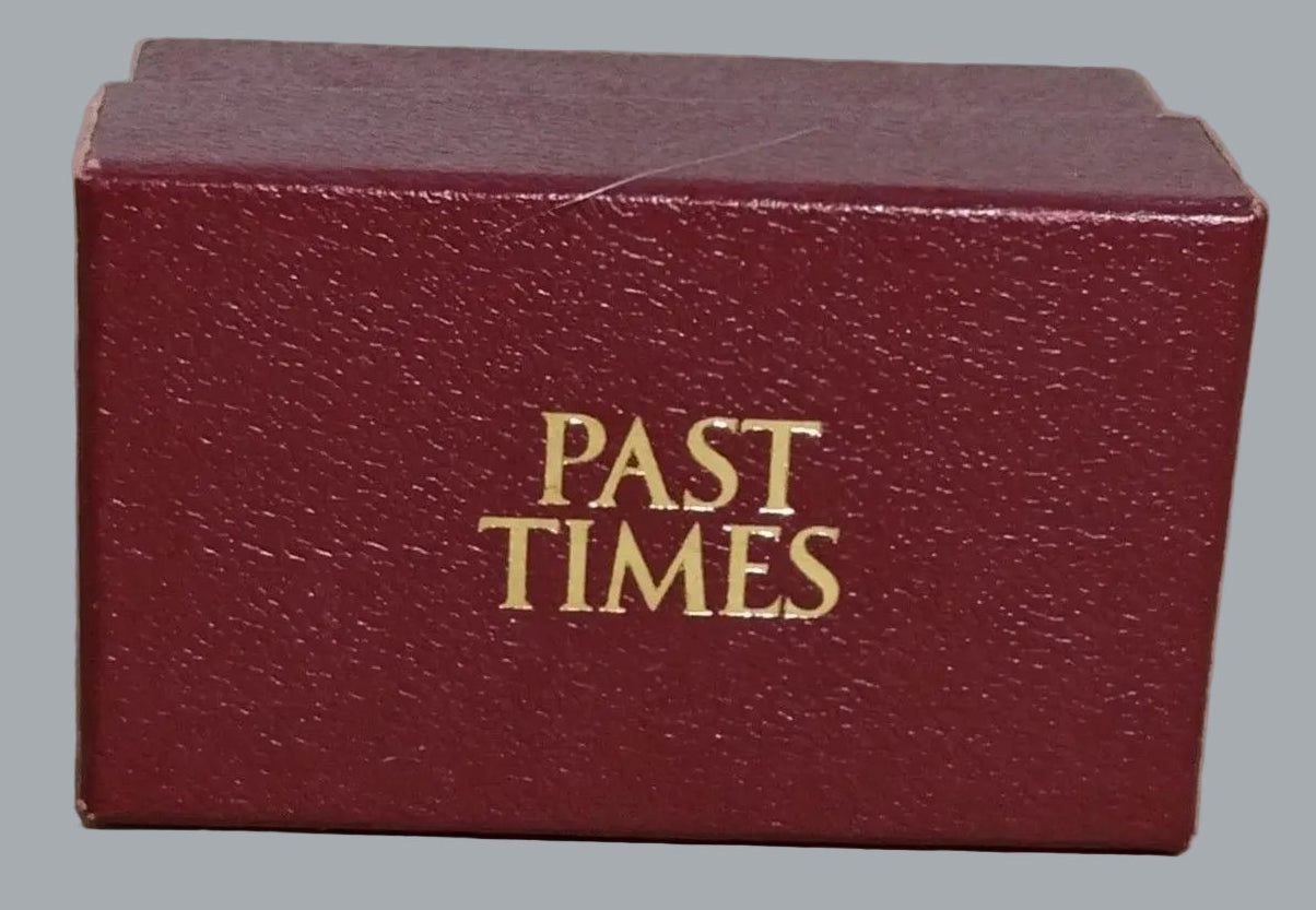 Past Times Victorian Sunhat Pincushion English Pewter Boxed 2in