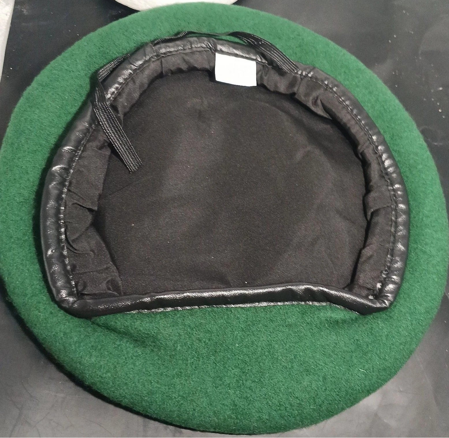 Military Style Beret: Classic Olive Green Cap