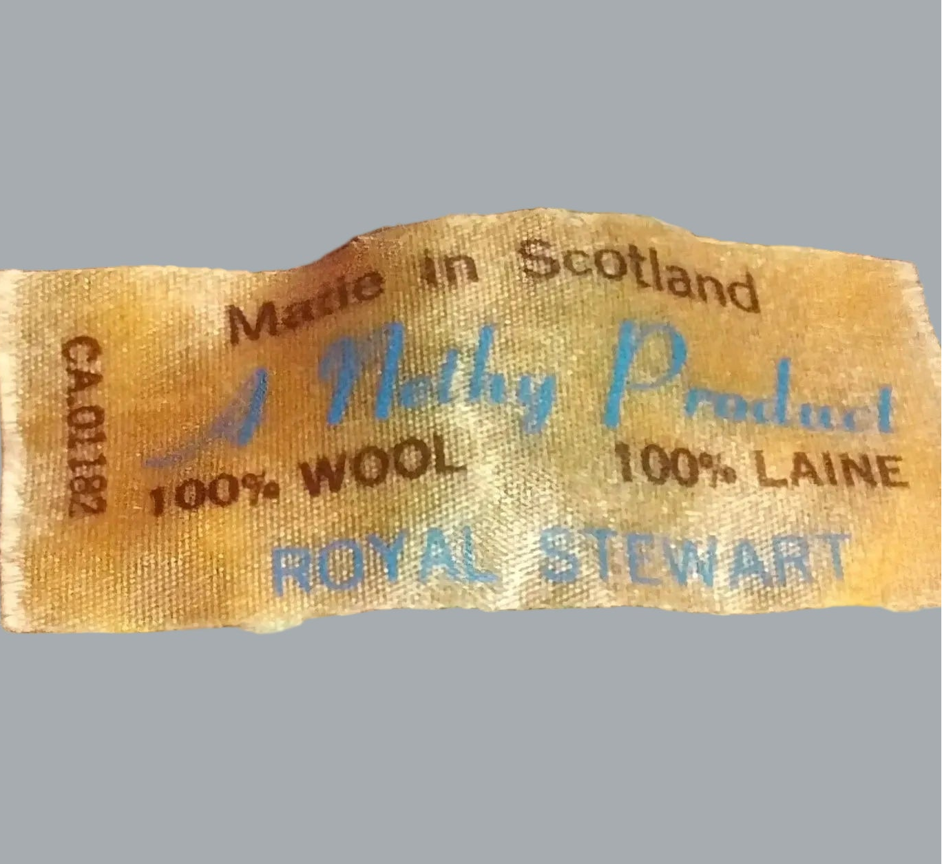 Vintage Royal Stewart Tam O'Shanter 100% Wool Made in Scotland