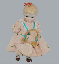 Load image into Gallery viewer, Vintage 8&quot; All Bisque Doll Made in Japan Porcelain Baby Doll Collectible 1930s
