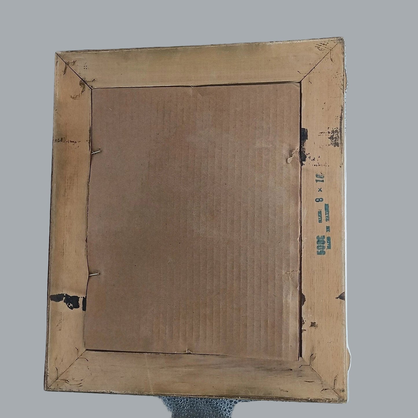 Vintage Albert Londe Talking Head Magic Print in Ornate Frame