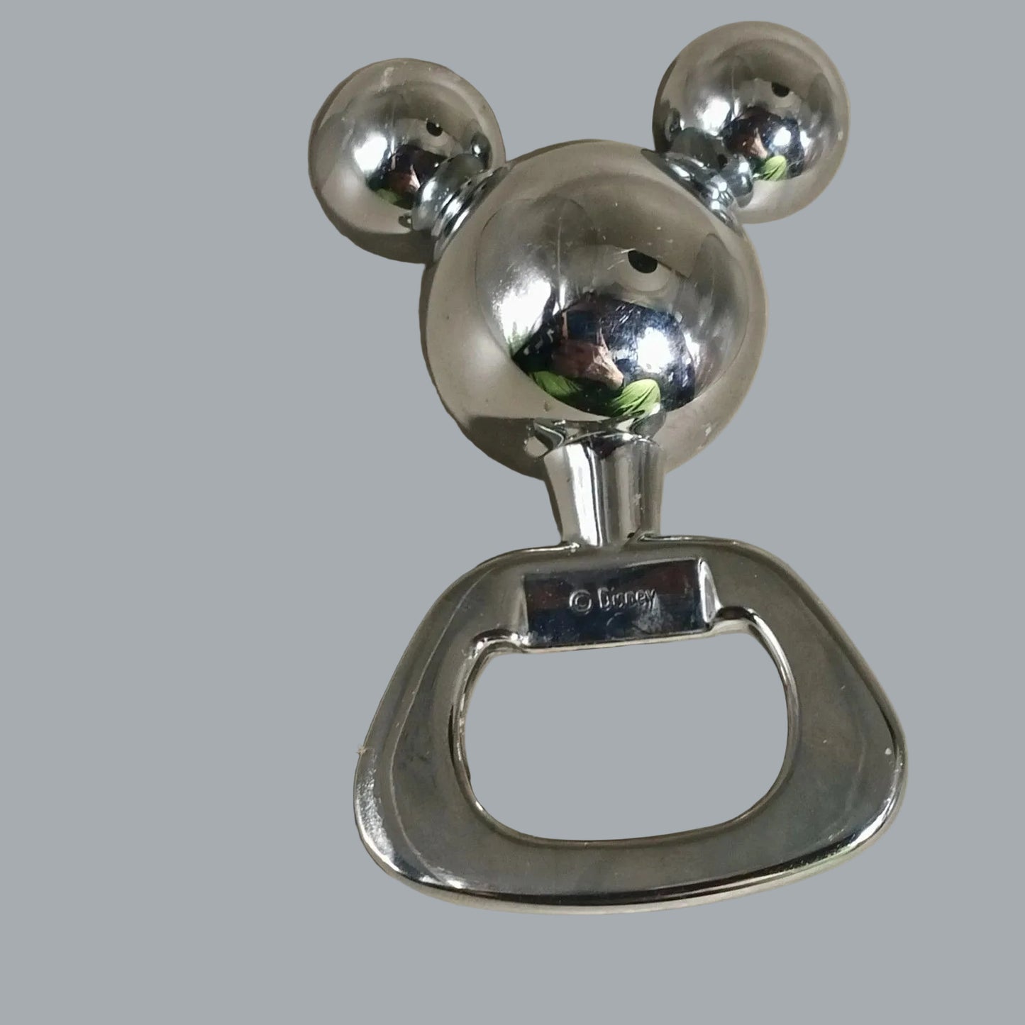 Mouse Head Bottle Opener Chrome Bar Tool 3.5"