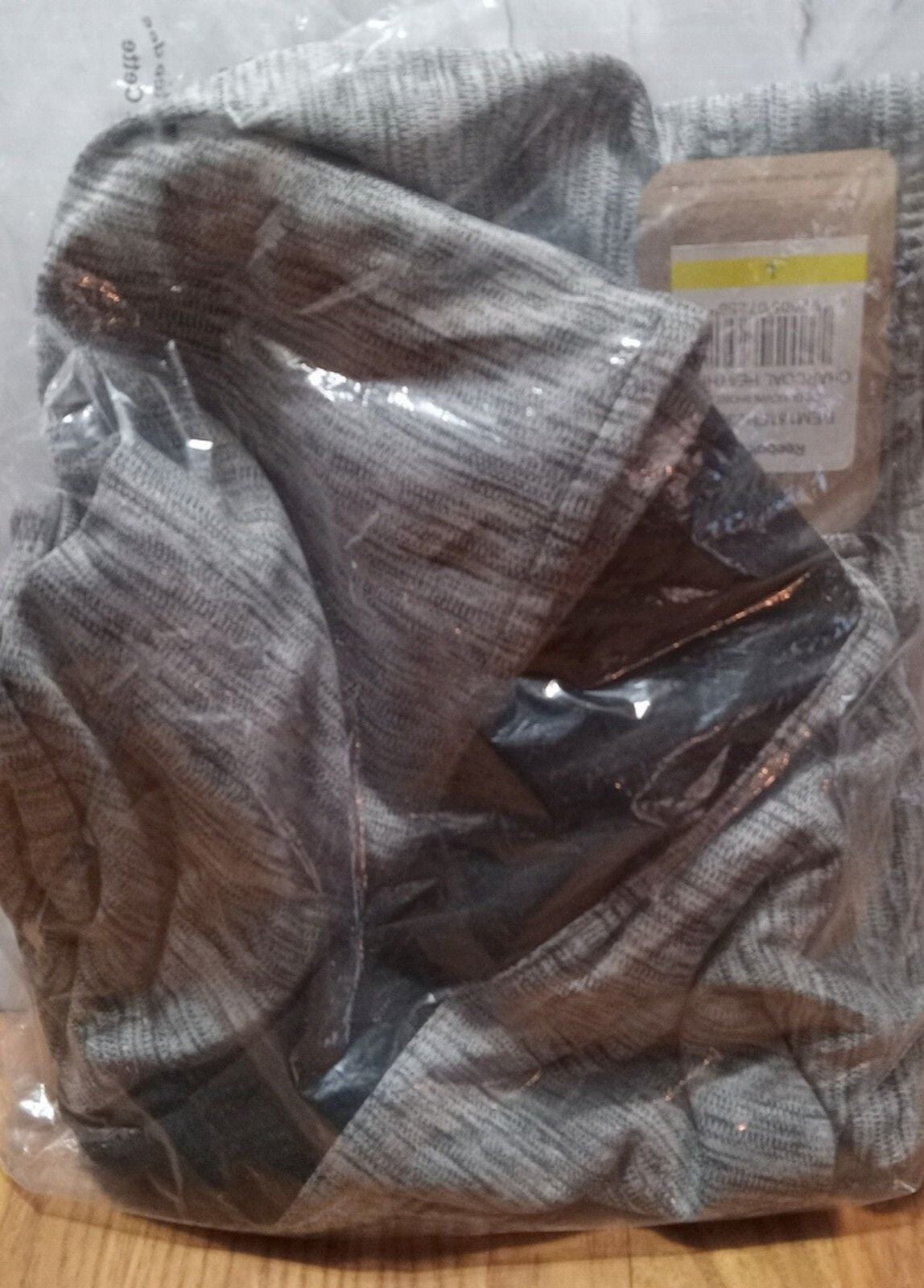 Reebok Men's Drawstring Shorts Athletic Running Cool Down Charcoal Heather Large