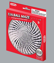 Load image into Gallery viewer, Schylling Tin Ball Maze Metal Puzzle Toy – Retro Brainteaser Ages 3+
