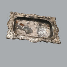 Load image into Gallery viewer, Vintage Glass Salt &amp; Pepper Shakers with Silver-Plated Lids – Hong Kong
