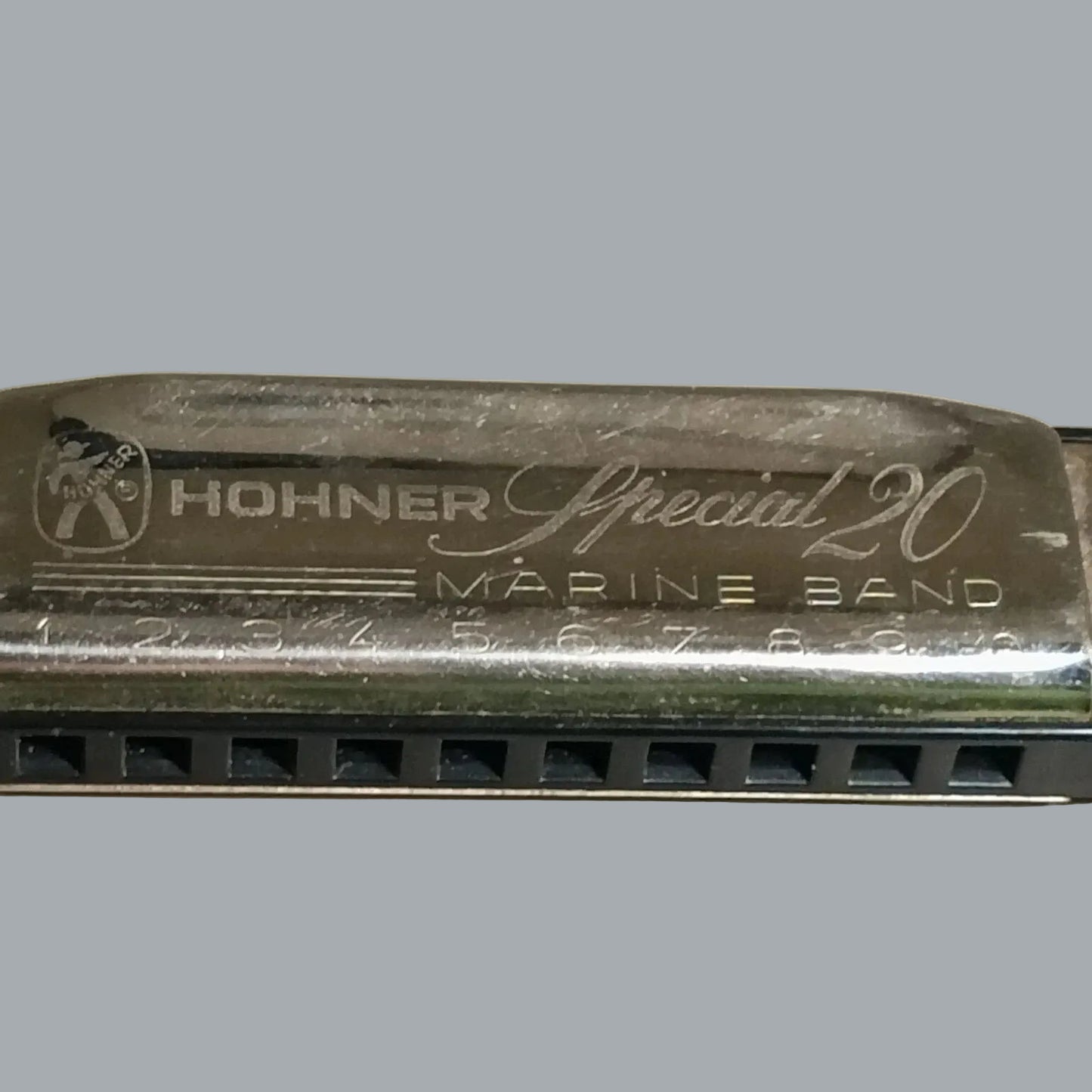 Vintage Hohner Special 20 Marine Band Harmonica Key G w/ Case Germany