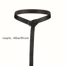 Load image into Gallery viewer, 5PC Renaissance Medieval Belt Set w/ Pouch, Bottle, Hikes Faux Leather Cosplay

