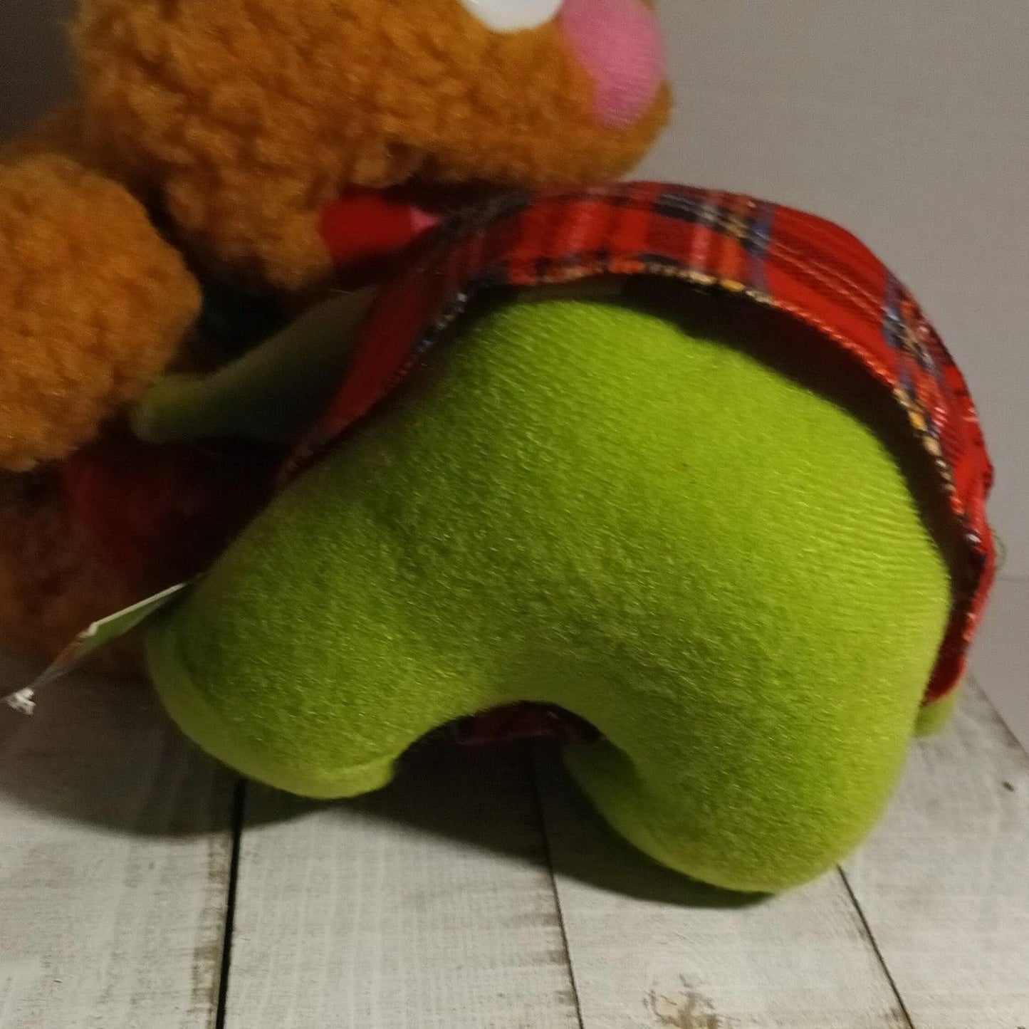 1988 McDonalds Muppet Babies Baby Fozzie Bear & Kermit Plush Toys