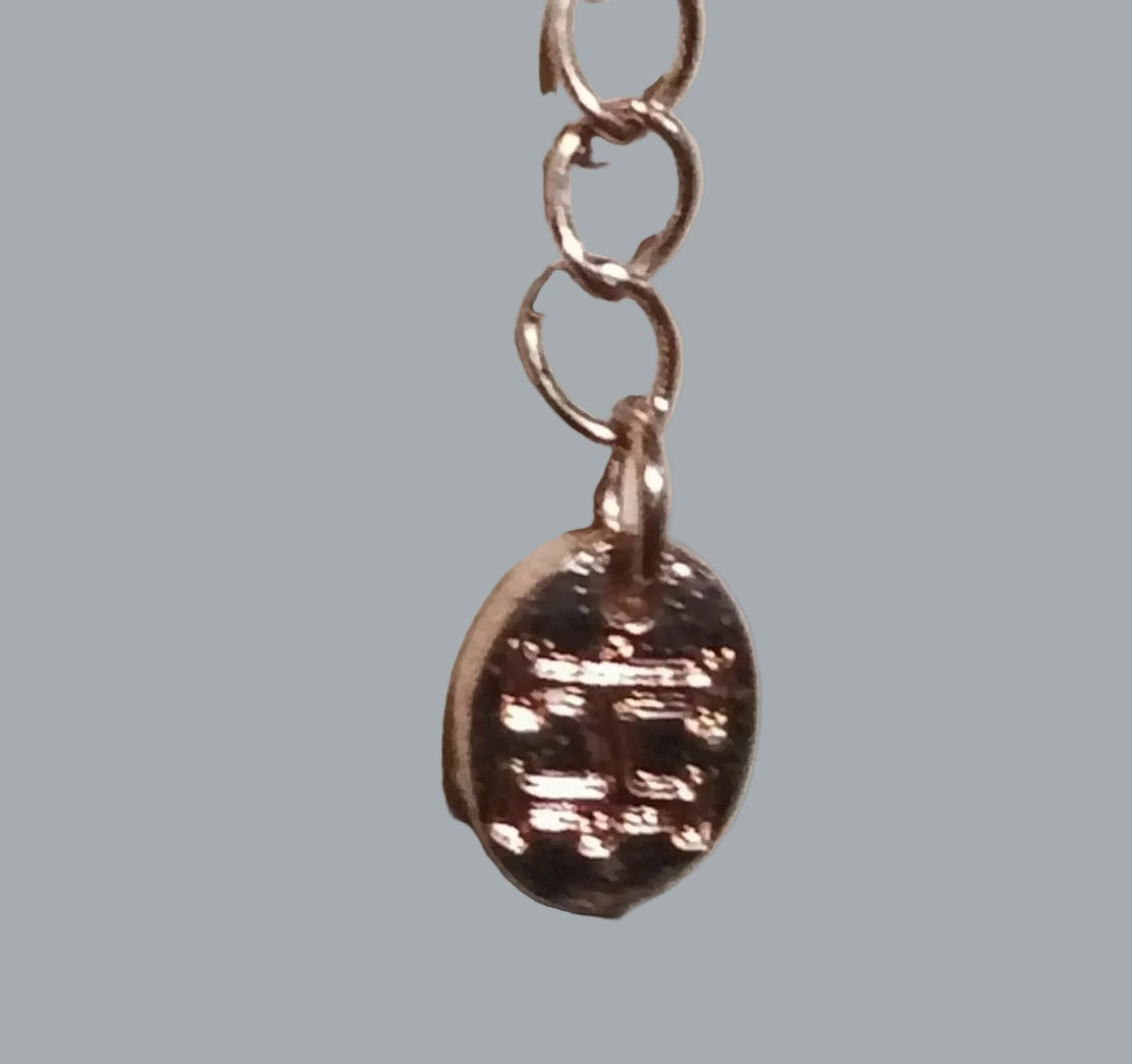 Copper Spiral Pendant Necklace Verdigris Patina Boho 20" + Extender