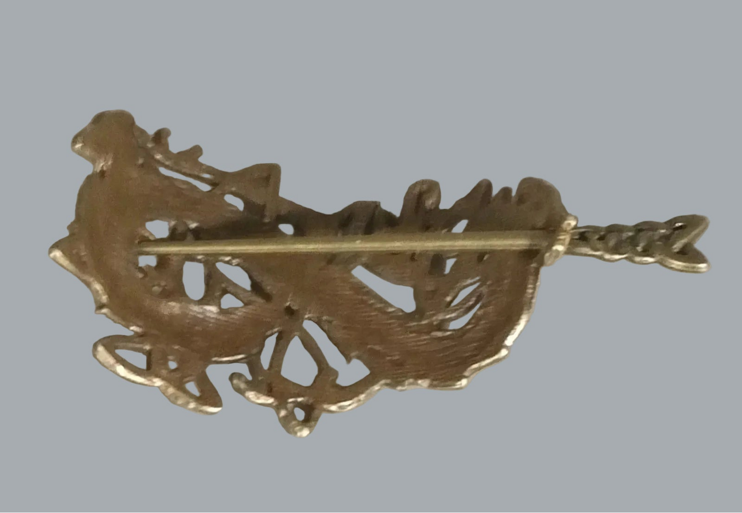 Celtic Dragon Hair Slide Barrette Ponytail Holder Ren Faire Viking