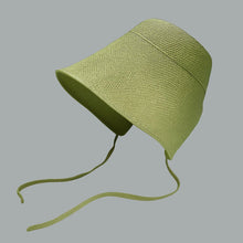 Load image into Gallery viewer, Foldable Wide-Brim Sun Hat w/ Drawstring – Civil War Victorian Reenactment Hats
