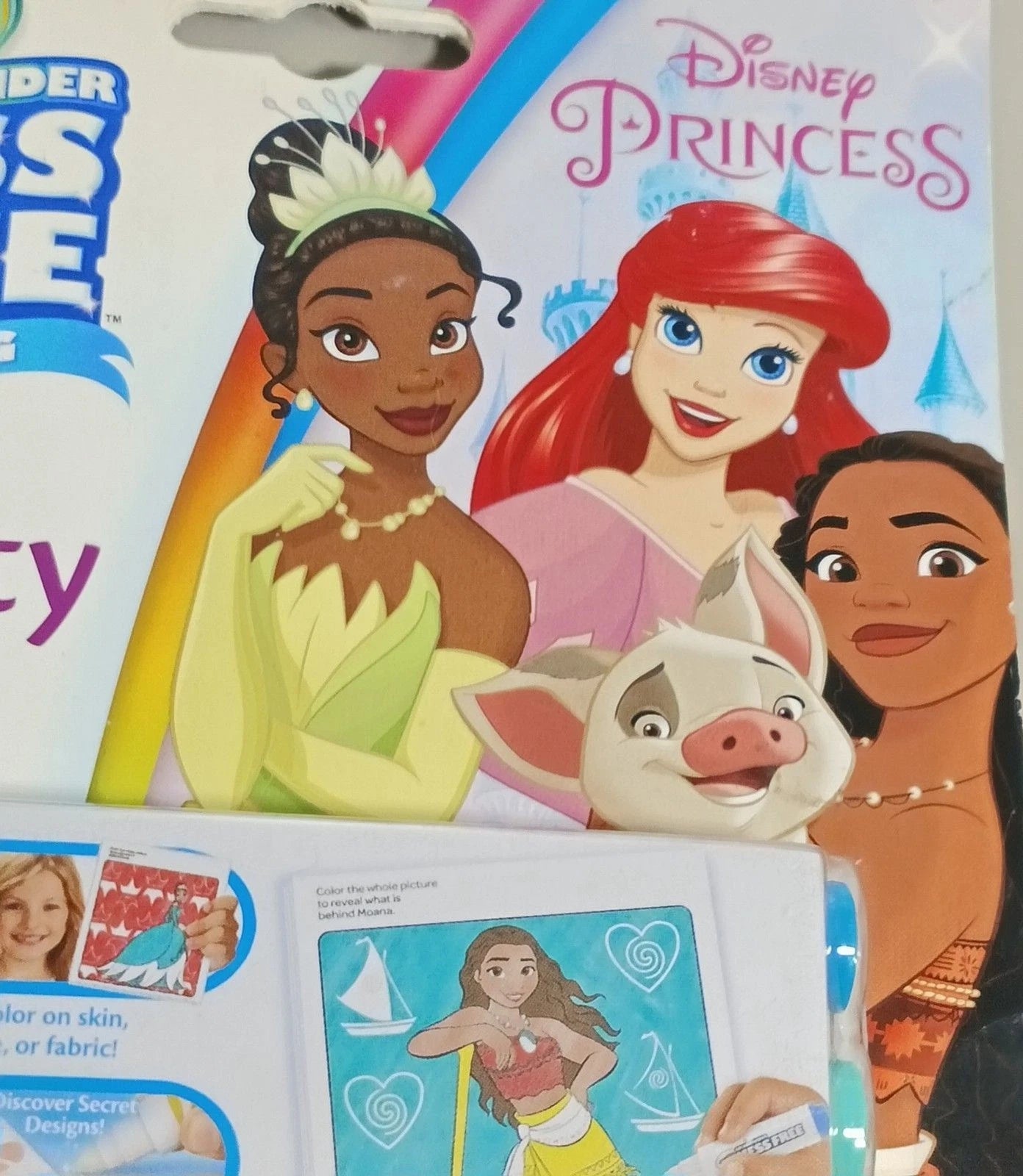 Crayola Color Wonder Disney Princess Mess Free Activity Pad + 3 Markers