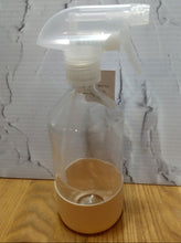 Load image into Gallery viewer, 2 Empty Clear Glass Spray Bottles Silicone Sleeve Protection Refillable 16 oz
