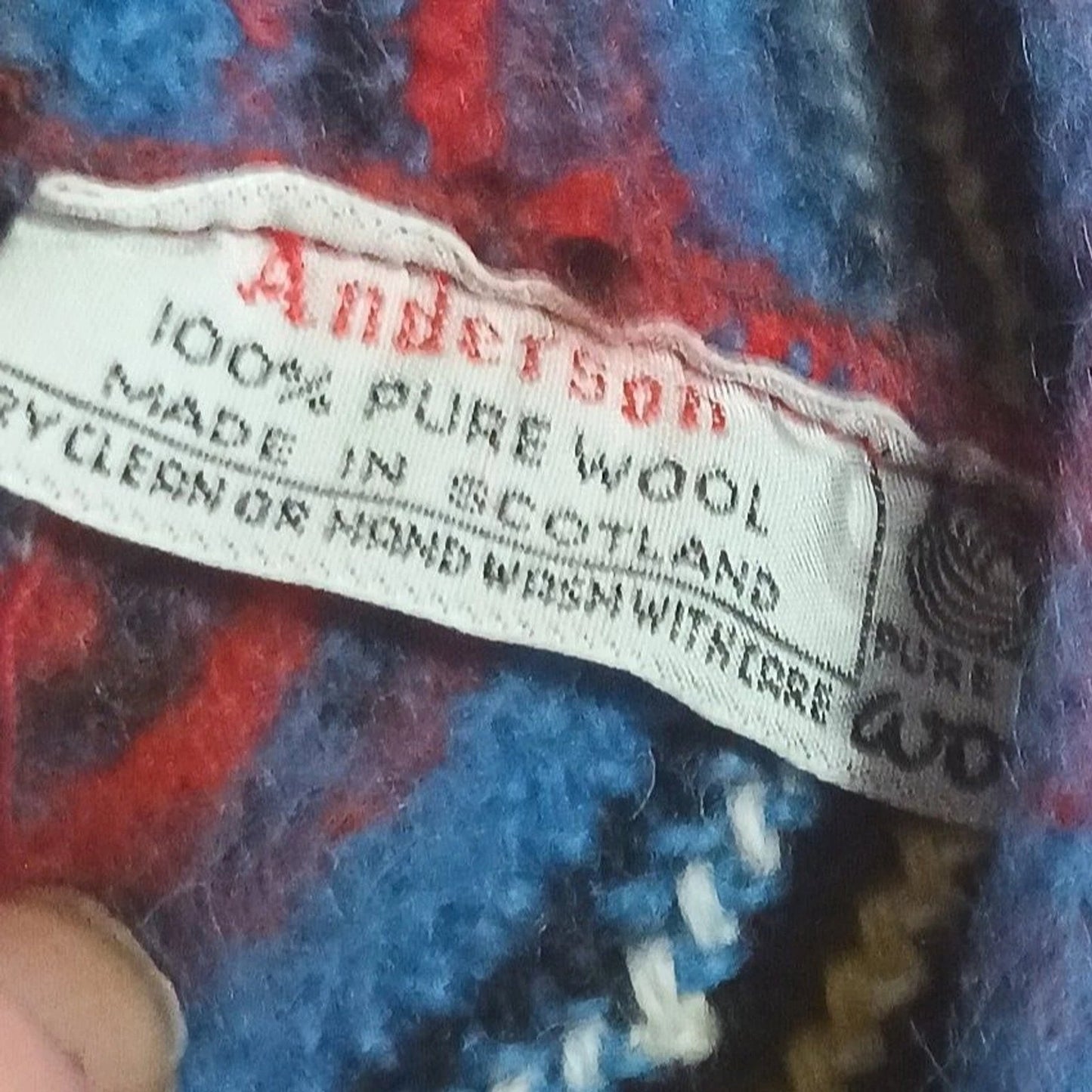 1967 Anderson Clan Scottish Tam O’Shanter 100% Wool Made in Scotland