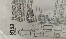 Load image into Gallery viewer, Vintage Simplicity 8152 Nativity Costumes Sewing Pattern partially cut
