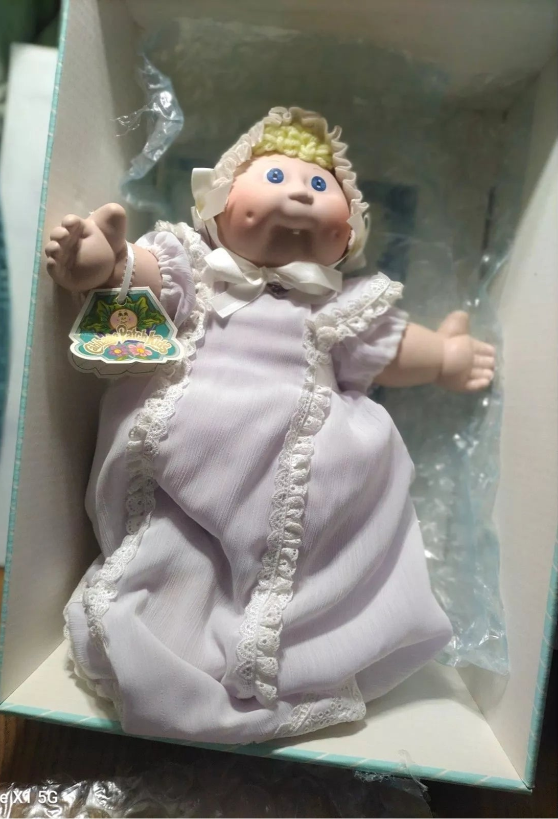 Vintage 1985 Porcelain Cabbage Patch Kids Doll Jenifer Alice Iob